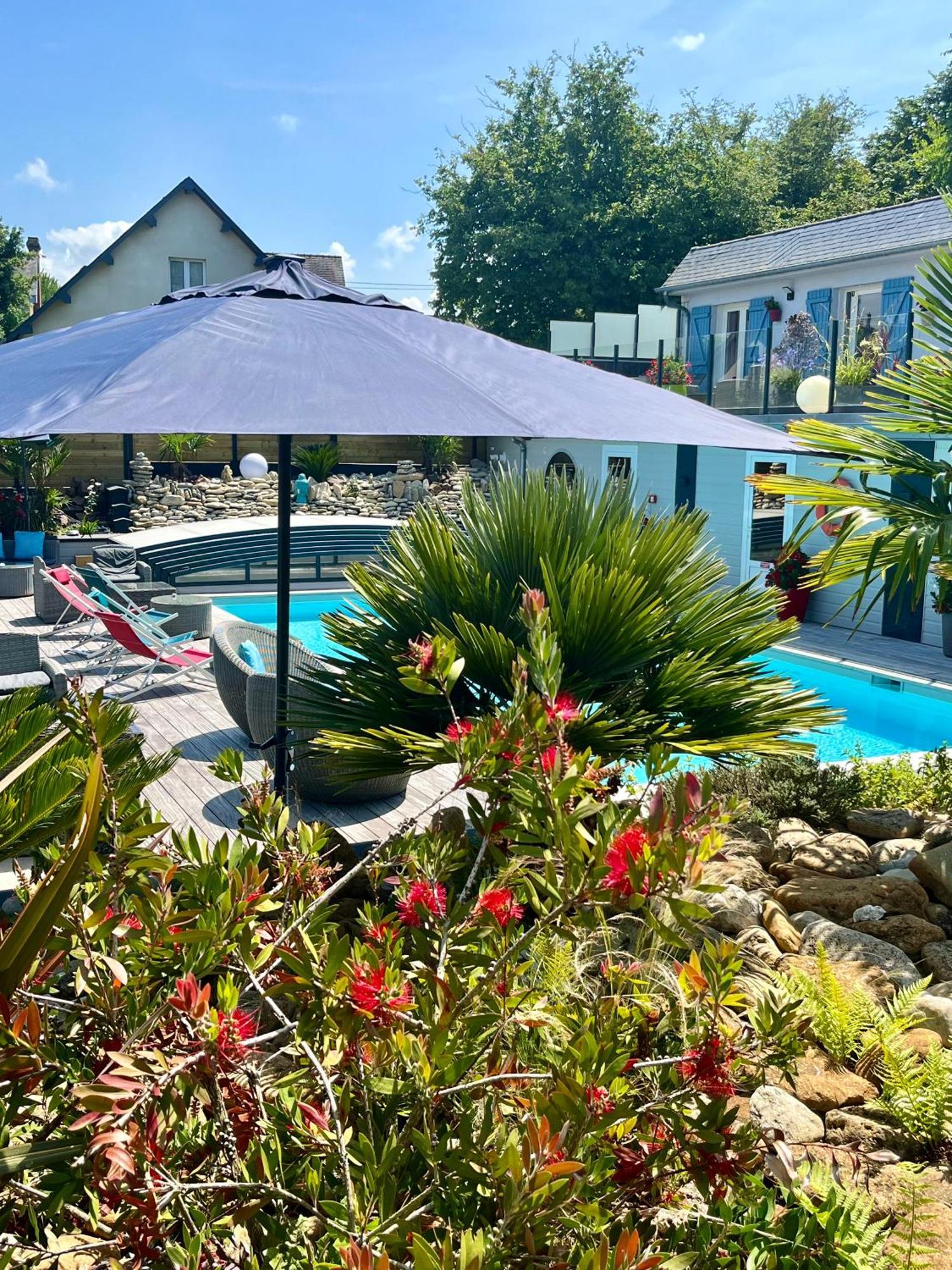 Hotel La Piscine Villers-sur-Mer Exteriér fotografie